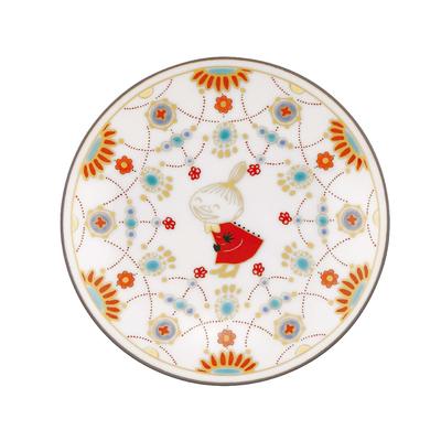 Mumin Kutani-Keramik Klein 10cm Klein-My Japanischer Tag Geburtstagsgeschenk für Mumin Skandinavische Yamaka-Platte, ca.. Durchmesser, (Yorakumon) Design,