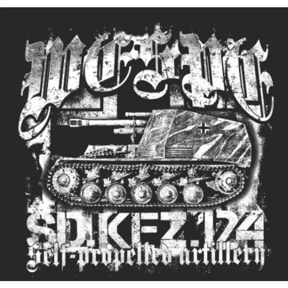 Panzer Sd. vozidlo. 124 Wespe Samohybné dělostřelectvo Tričko 100% Bavlna O-Krk Letní Krátký Rukáv Ležérní Pánské Tričko