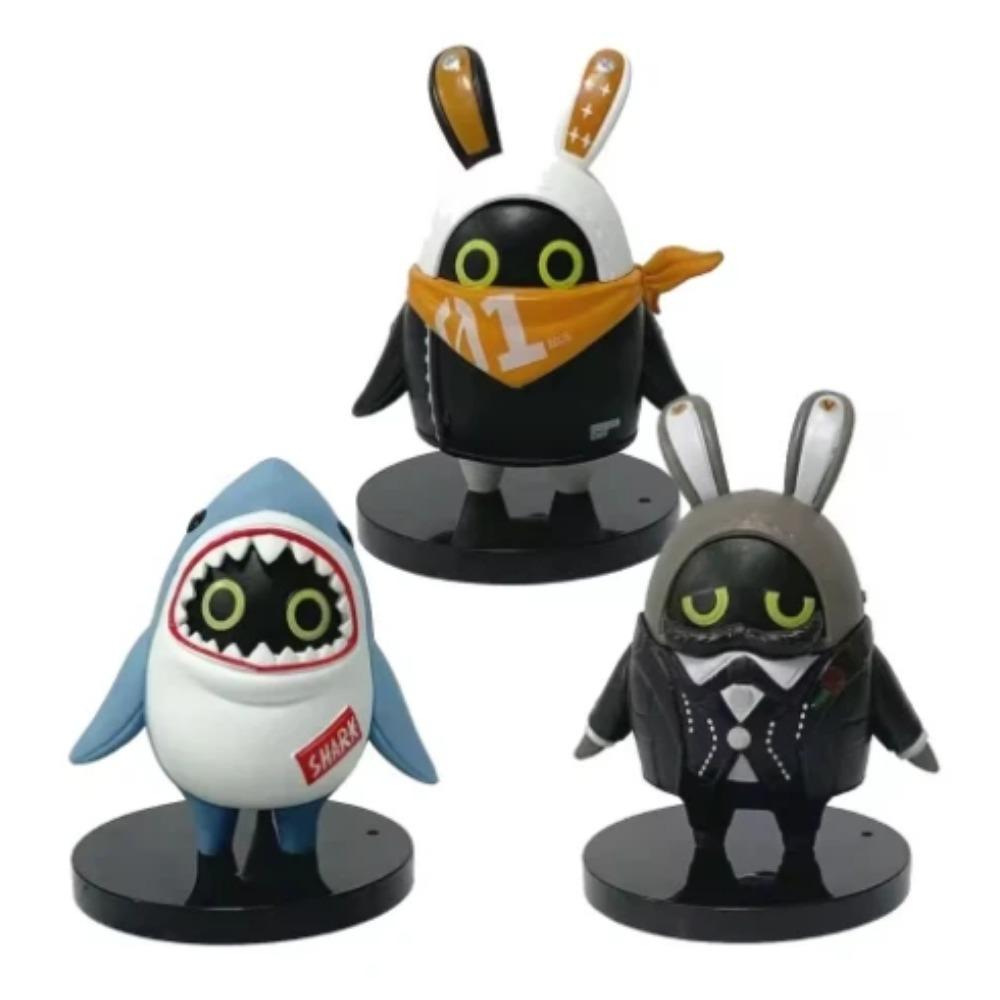 Anime Action Figure Set PVC Desktop Ornament Handheld Phone Stand Birthday Gift Boutique Quality