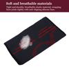 Sports Elastic Support Belt Sleeve Bandage Wrap Volleyball Soccer Knee Pad Black   Red M