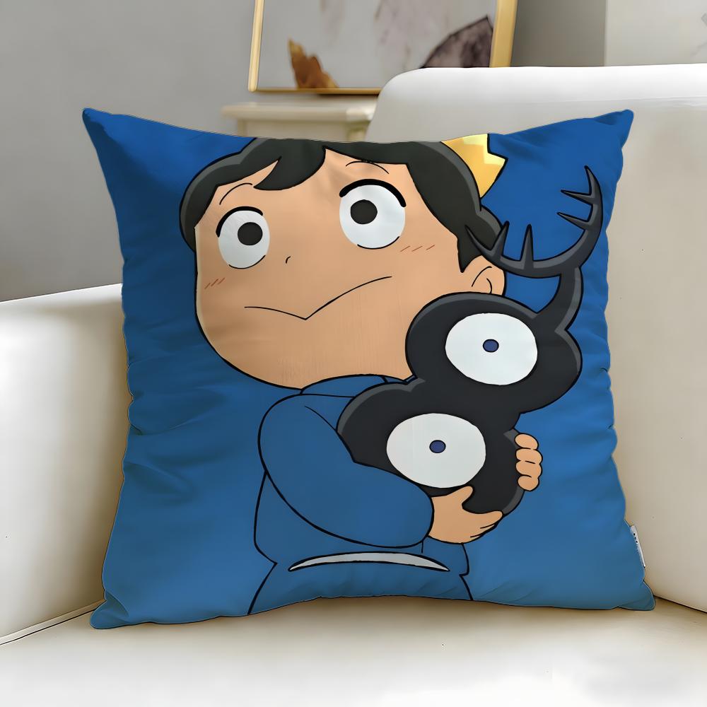 Popular Anime Ranking of Kings Cushion Cover Soft  EasyWash Pillow Case  Versatile for Couch Bed Travel and Office