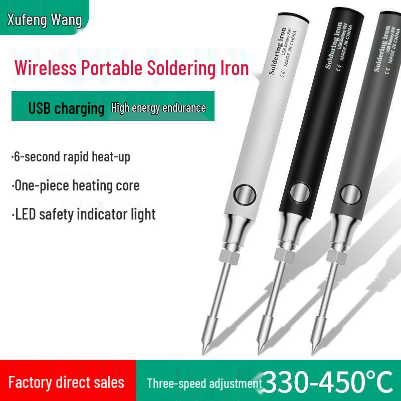 USB Rechargeable Portable Soldering Pen for DIY and Household Use