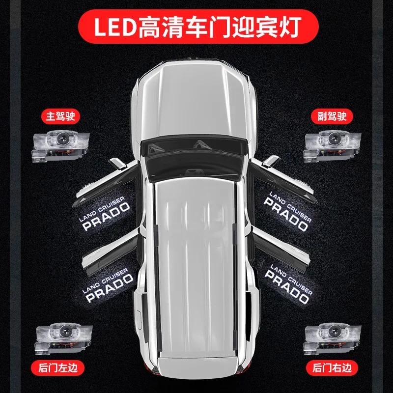 For Toyota Land Cruiser 250 Prado Lc250 2024 2025 First Edition 1958 Door Welcome Lamp Modification Interior Upgrade Accessories