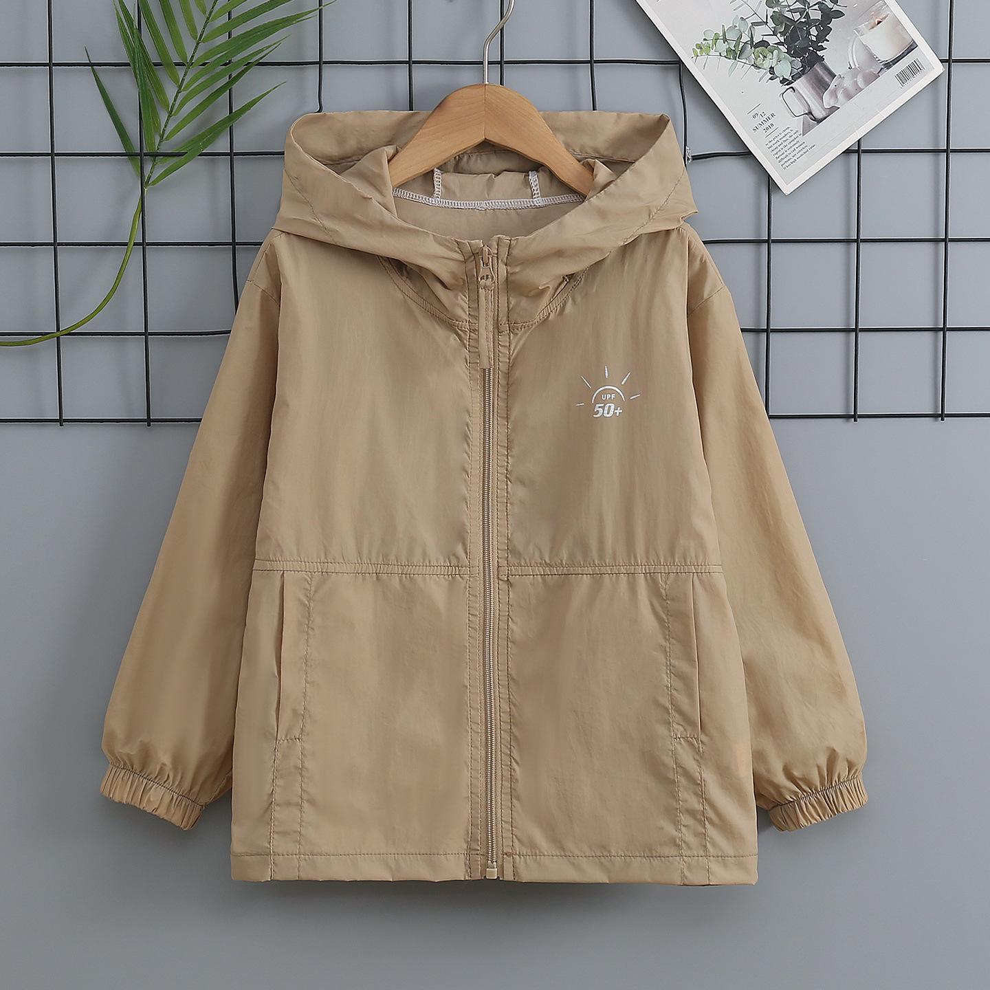 Boys Lightweight Summer Sun Protection Jacket - 2026 New Style 170