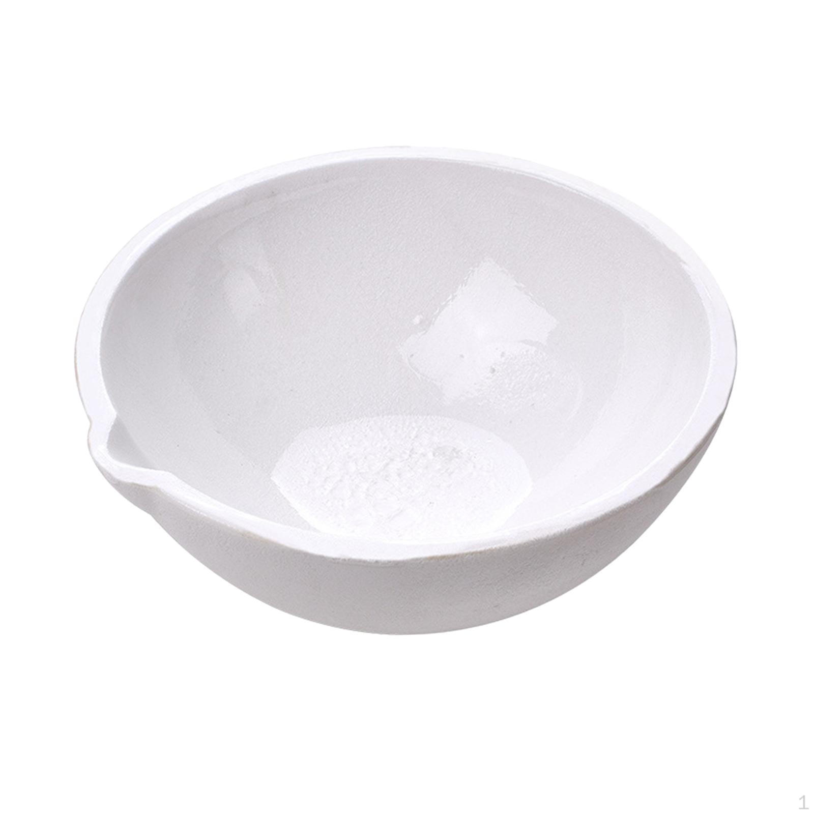 

Ceramic Crucible Bowl Cup Melting Dish for Jewelry Boards Refining Metal 13.8cmx5.6cm