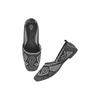 Shoetopia Embroidered Ethnic Black Ballerinas For Women & Girls /Eu40