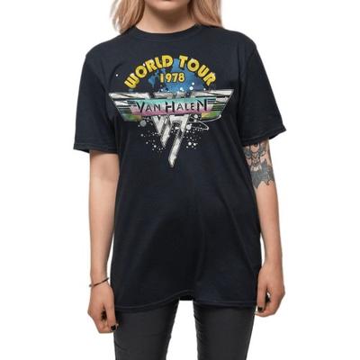 Van Halen Unisex Adult World Tour Â´78 T-Shirt