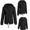 Raincoats - Women's Lightweight Waterproof Rain Jacket Zip-up Hooded Thin Outdoor Coat