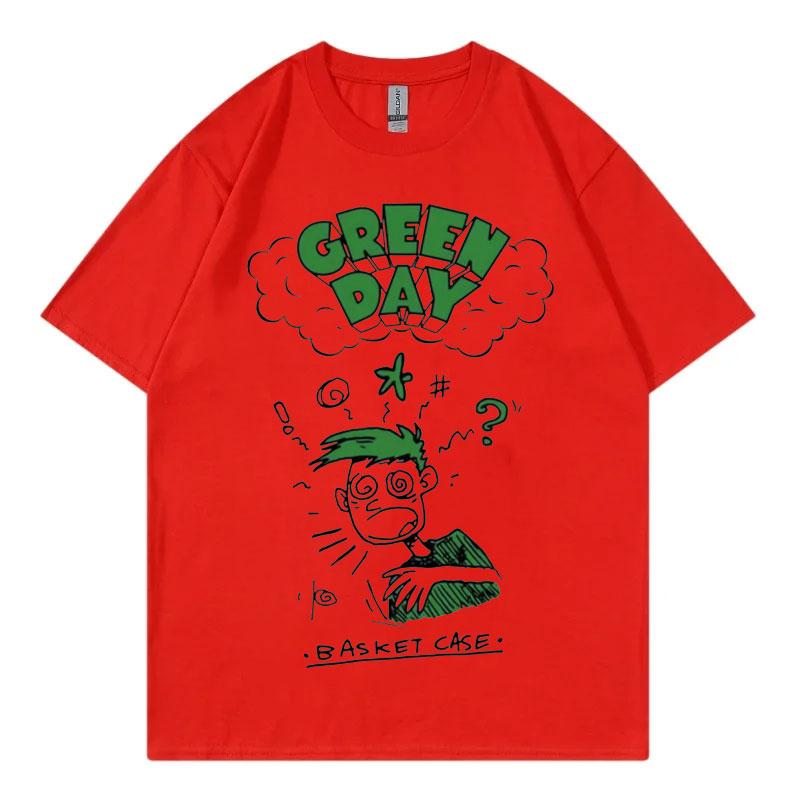 

Punk Rock Band Green Day Merch Tshirts Concert Tour 2025 Fan Gift T Shirts Men Womem Clothing High Street Fashion Trend Tshirt S