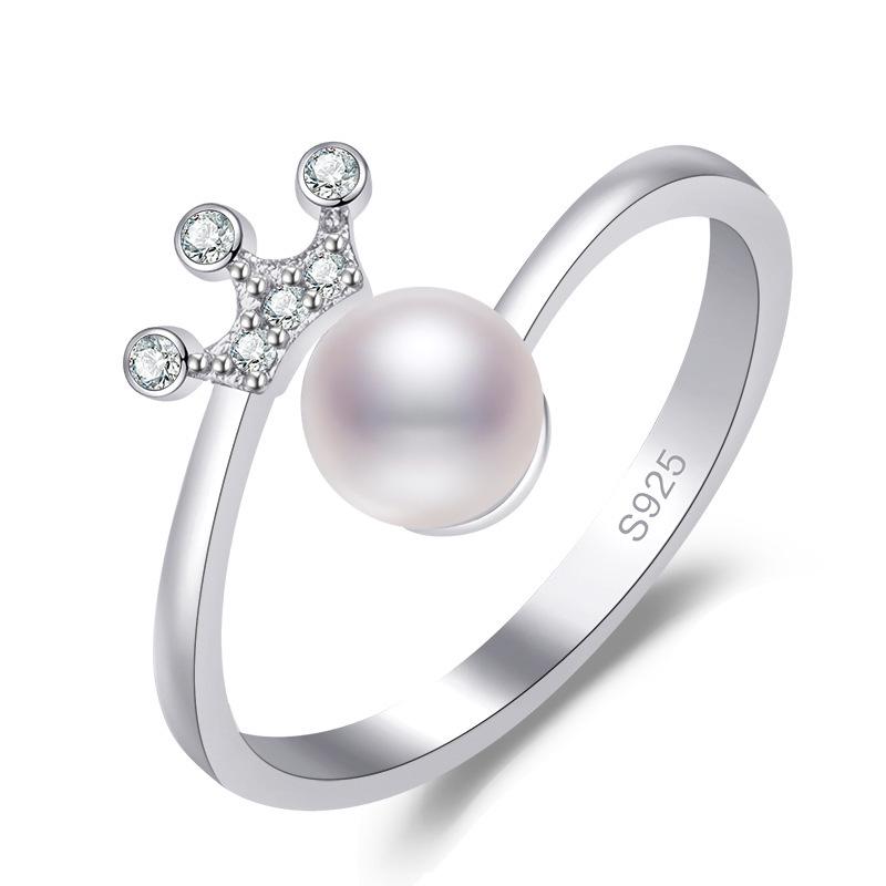 2022 Korean Fashion Women's Diamond Flash Open Ring - Stylish Hollow Design