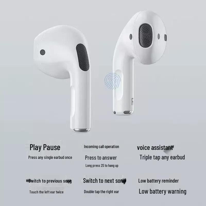 Huaqiangbei Pro4 Pravá bezdrátová Bluetooth sluchátka do uší: Vysoká kvalita zvuku, žádné zpoždění