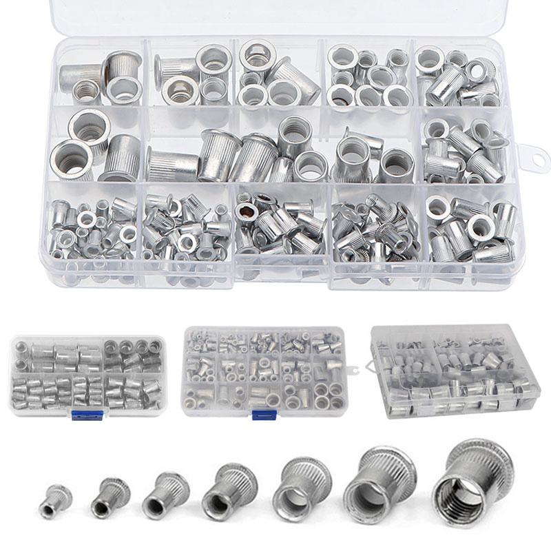 10-Pack M3 To M12 Flat Head Metric Threaded Blind Rivet Nuts – Rivnut Inserts For Screw (China)