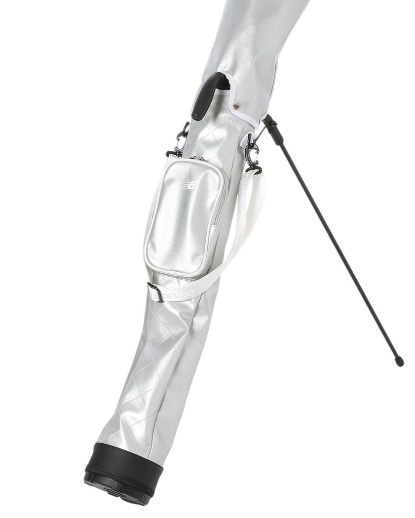 New Balance Golf Bag and Golf Easy Installation FR Self-Stand [Women's Model] (Fits 4.5-inch 46-inch Clubs) / / 012-6984508 160_Silver
