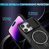 Magsafe Magnetic Adsorption Case For iPhone 15 Pro Max iPhone14 Plus 13 Pro 12 11 Pro Metal Holder Sliding Camera Protect Cover