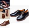 Premium Fashion Casual Pu Leather Men Business Shoes In Brown Black Blue Sizes 6-13