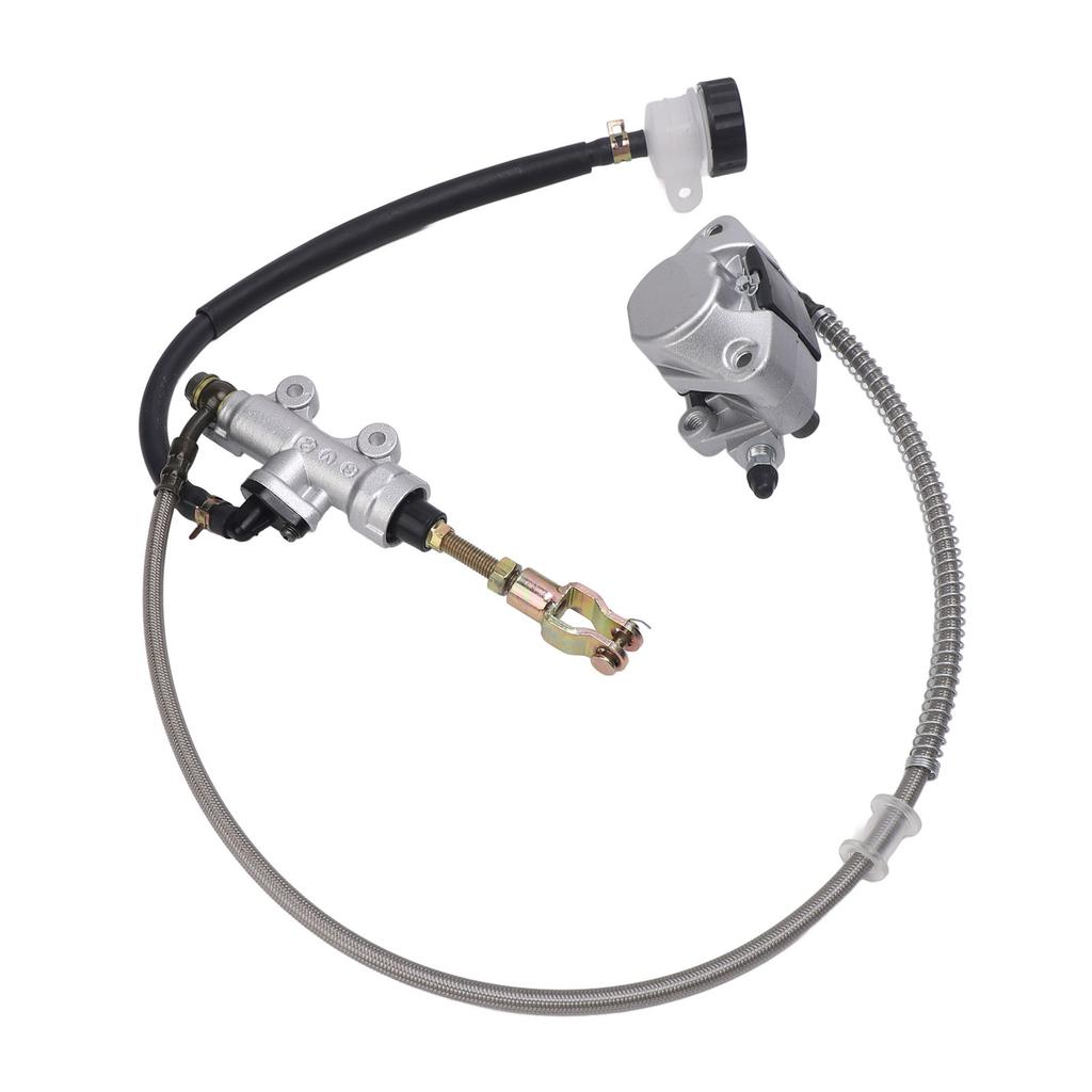 Rear Foot Disc Hydraulic Brake Master Cylinder Caliper Assembly High Performance Replacement for