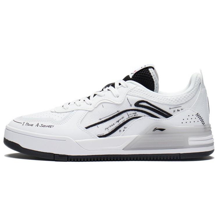 Li-Ning Wave V1 Standard White Black Men s AGCS029-5 EU 43⅔