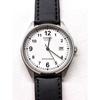 Used CASIO Men's Quartz White Dial New Leather Strap Working