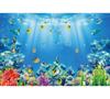 Underwater World Fish Coral Aquarium Theme Photography Backdrop, Children's Birthday Party, Home Decoration Photography Backdrop