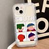 Funny Cartoon Phone Case for Xiaomi Redmi 12C 10 10C 9 9A 9C 9T K40 Note 13 12 11 Pro Plus 4G 5G S-South-Park Clear Back Cover