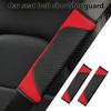 1PC/2PCS PU Leather Seat Belt Cover Pad - Soft Shoulder Protection, Breathable & Comfortable, Universal Car Accessories