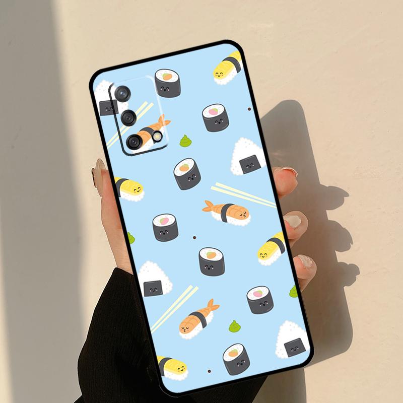 Japanische Sushi Essenshülle Für Oppo A80 A60 A40 A15 A16 A17 A57 A94 A74 A54 A76 A96 A18 A38 A58 A78 A98 A6 A5 Pro