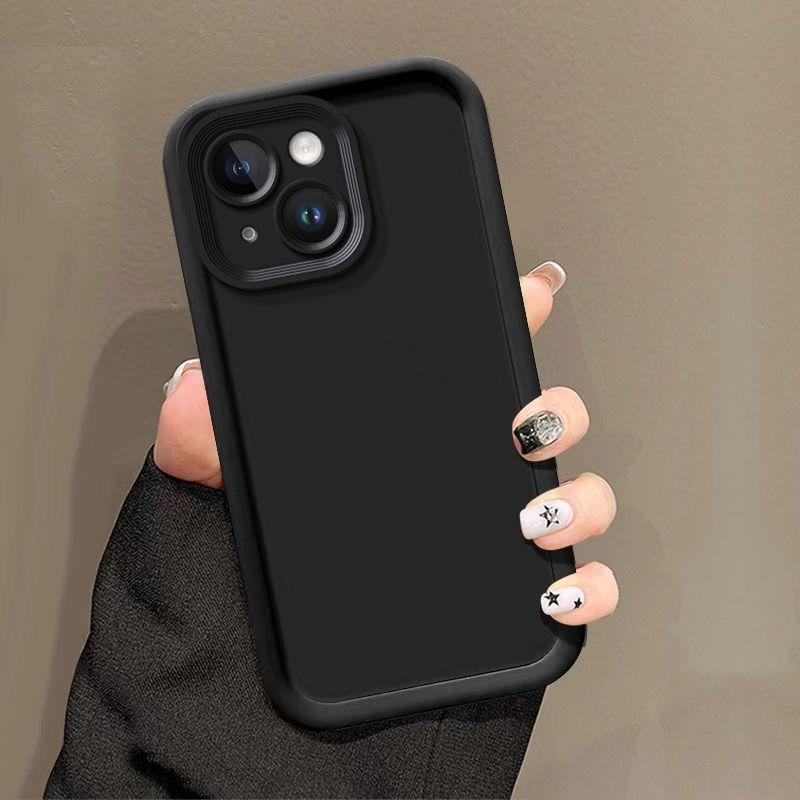 Camera Protection Color Soft Phone Case For iPhone 11 12 13 14 15 16 Pro Max Plus Mini iPhone 14 15 16 13 Shockproof Bumper Case