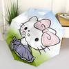 1pc Hello Kitty Automatic Opening/Closing Umbrella with Foldable Design, 8-Bone Iron Frame, Outdoor, Perfect Gift for Fans, Travelers, Everyday Use, S