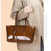 Simple tote bag women's versatile shoulder handbag