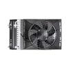 Universal Condenser Radiator Cooling Fan Set 120W 14''x18'' with Radiator Net for Vintage Car Hot Rod Radiator AC Conditioner