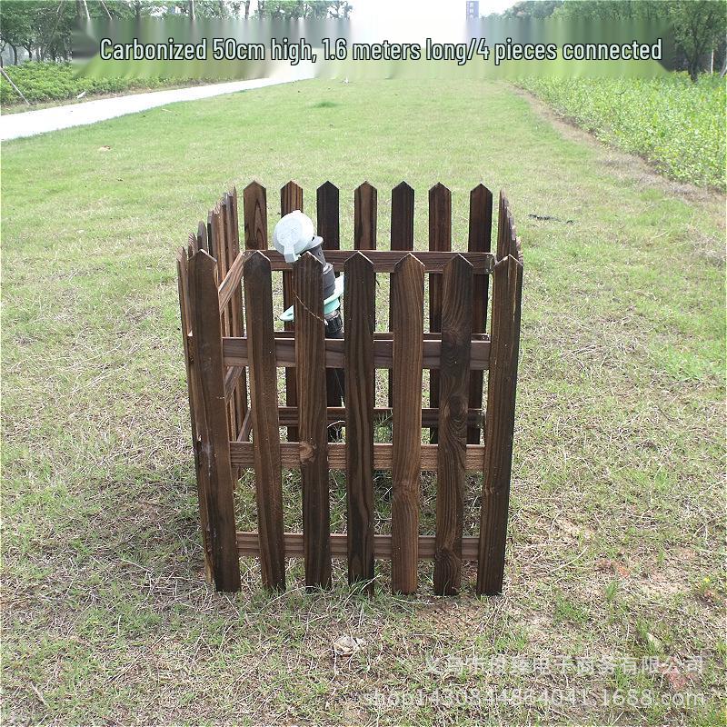 Holzzaun Lattenzaun Weihnachtsdekoration für Innen- & Außenbereich