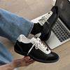 Breathable German training shoes couple color matching retro thin strap Forrest Gump shoes soft sole flat sports board shoes 7115-7226-X