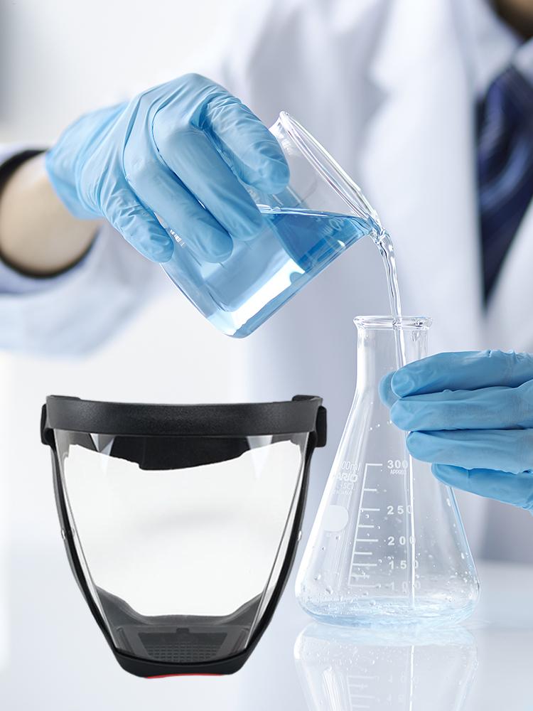 Veiligheids Anti-Conds Gezichtsscherm Verstelbaar Gezichtsscherm met Helder Vizier en Anti-Conds Ontwerp Volledige Gezichtsbeschermingsuitrusting