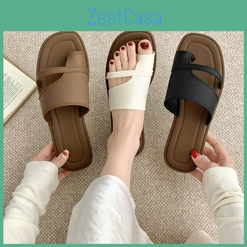 Summer New Women Flipflops 2024 Simple Flipflops Roman Sandals