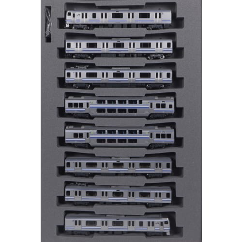 KATO N Gauge E217 Series Yokosuka-Sobu Rapid Line 8-Car Basic Set 10-1977 Model Train