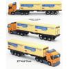 1/43 Alloy Vehicle Model Simulation Container Truck Model Kids Toy