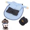Pet Mail Carrier Costume Soft Funny Costumes Pet Suit with  for Small Dogs and Cats
