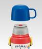 Skater Children's Water Bottle, 2-Way, 470ml (Direct Drinking) or 430ml (Cup Drinking), Thomas the Tank Engine Design, Stainless Steel, Insulated, Lig