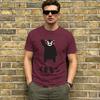 Satanic Bear Pure Cotton Tshirt For Couple Beach Vintage T Shirts Oneck Hip Hop Tee Shirt Oversize Design Tops