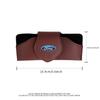 1pcs PU Leather Car Sun Visor Glasses Holder Glasses Storage Case For Ford Focus mk3 Fiesta Fusion STRACING Mustang Transit Kuga