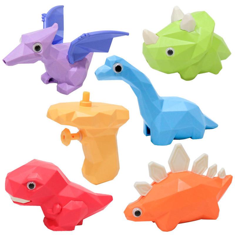 Colorful Cartoon Dinosaur Water Squirt Gun For Kids Fun Summer Beach Playtime