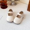 Anti-slip New Style Girls' Single Shoes, Fashionable Laces, Soft Sole Shoes