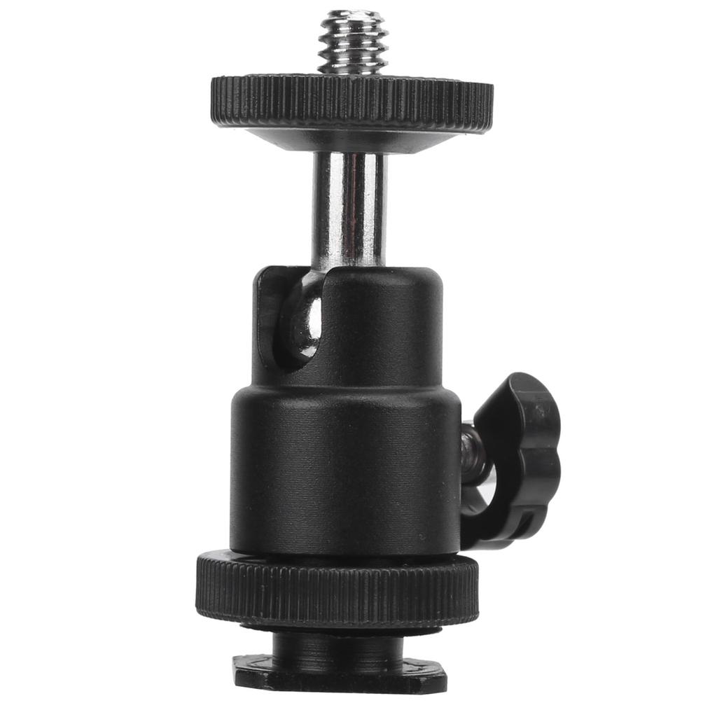 Mini Ball Head With 1 4 Inch Screws 90 Degrees Vertical Shooting Portable Metal Ball Head