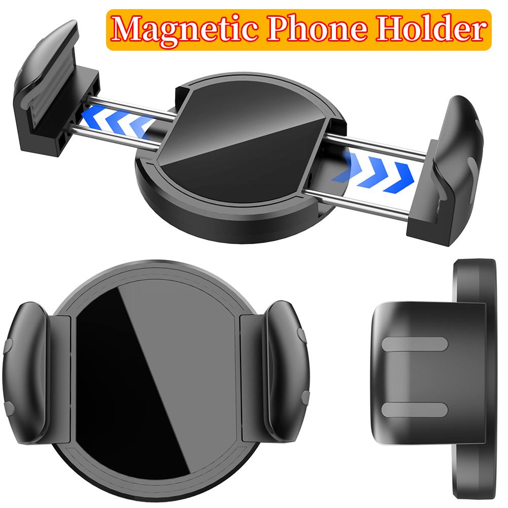 Universal Magnetic Phone Clamp for MagSafe Magnet Cellphone Car Mount for Gym Treadmill Motorcycle
