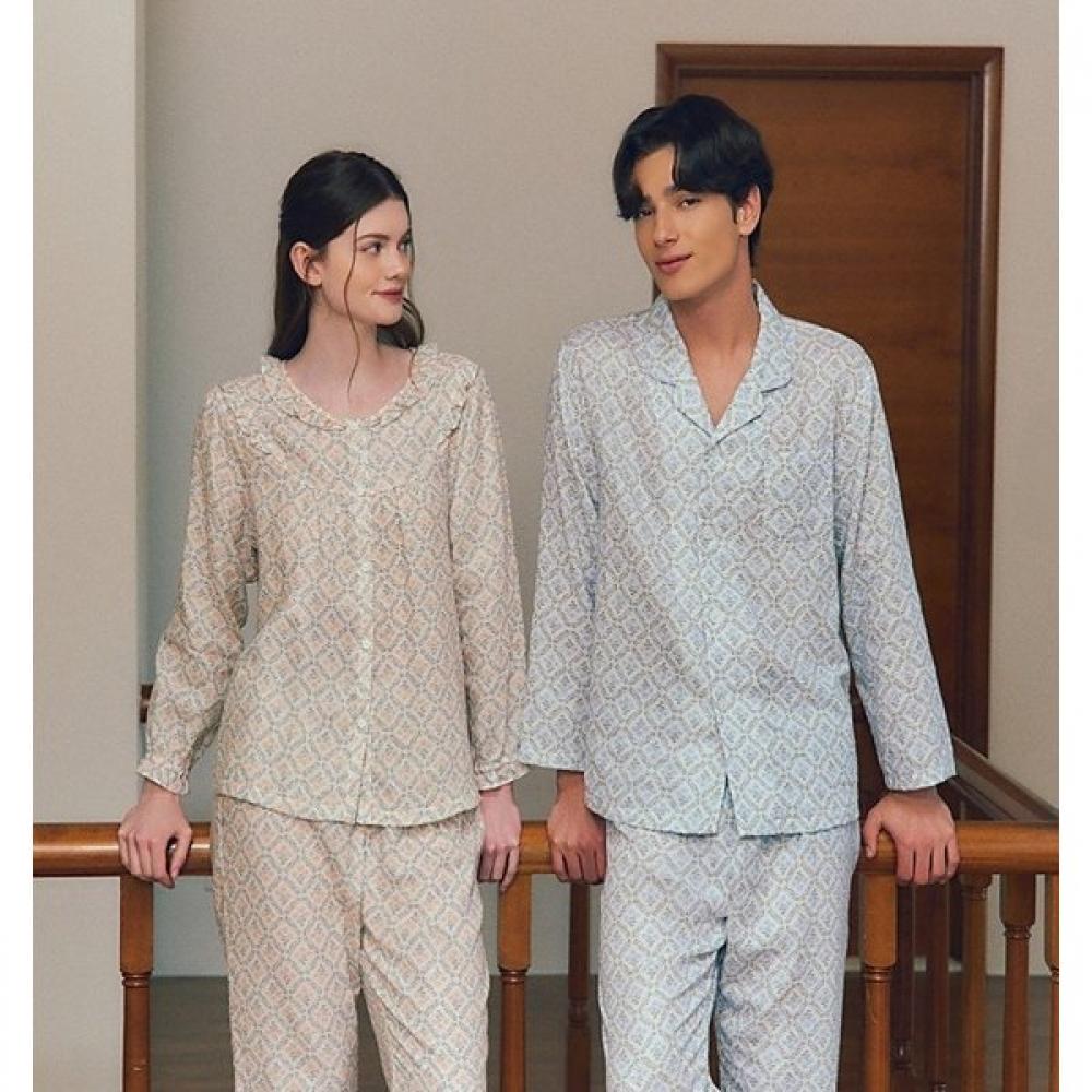 Venus Сезонный Двухфактурный Алмазный Цветочный Парный Пижамный Комплект Vpa4554mvpa4554w 95/85