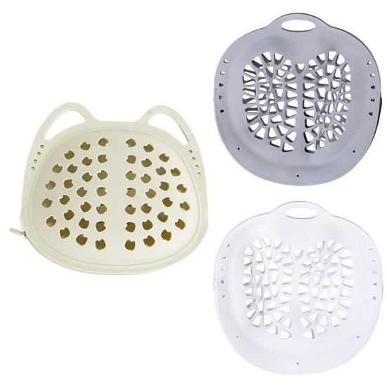 Yousheng Silikon-BH Wäschenetz Hohles Mesh-Design Einfache Aufbewahrung Trocknen Aufhängedesign Socken Handschuhe Wäschebeutel