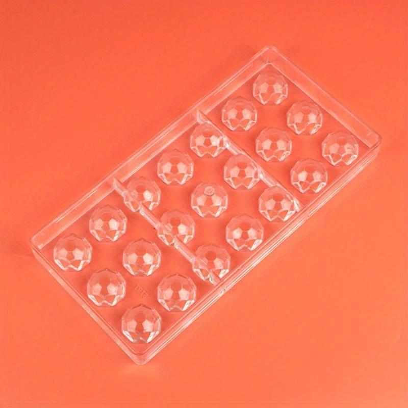 Diamind Shape Polycarbonate Chocolate Mold for Candy Confectionery Baking Pastry Tools Mould