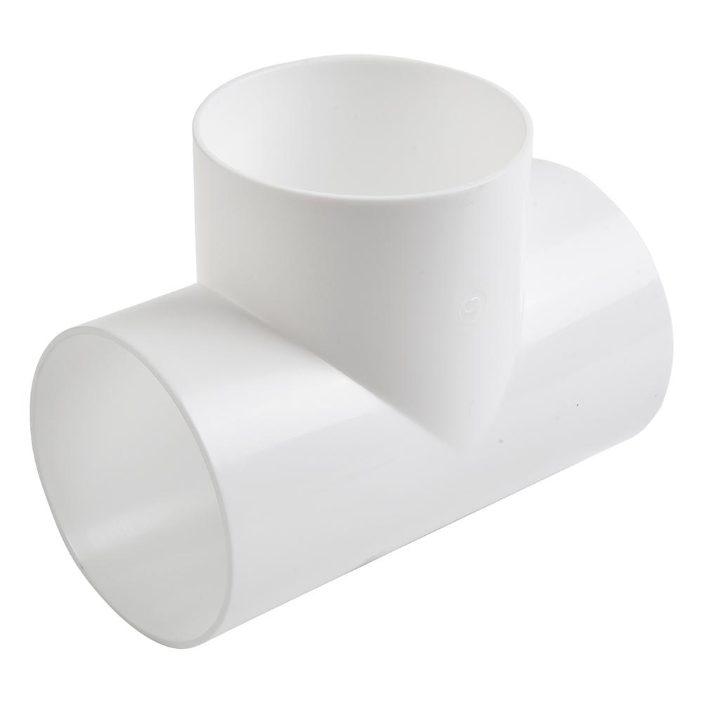 Home Ventilation Duct Pipe Duct Tube Leak Proof One To Two Pipeline Thickening 100mm For Extractor Fan Ventilation