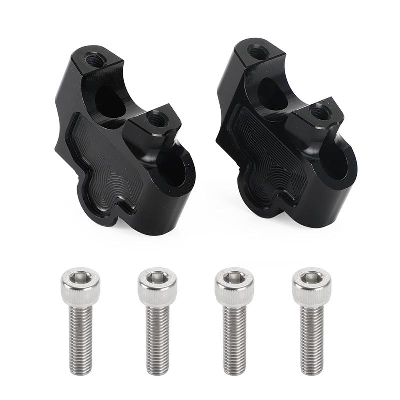 A28G-Motorcycle Handlebar Risers For Honda REBEL CMX 250 CMX 300 CMX 500 CMX 1100 2017- Handle Bar Clamps чёрный