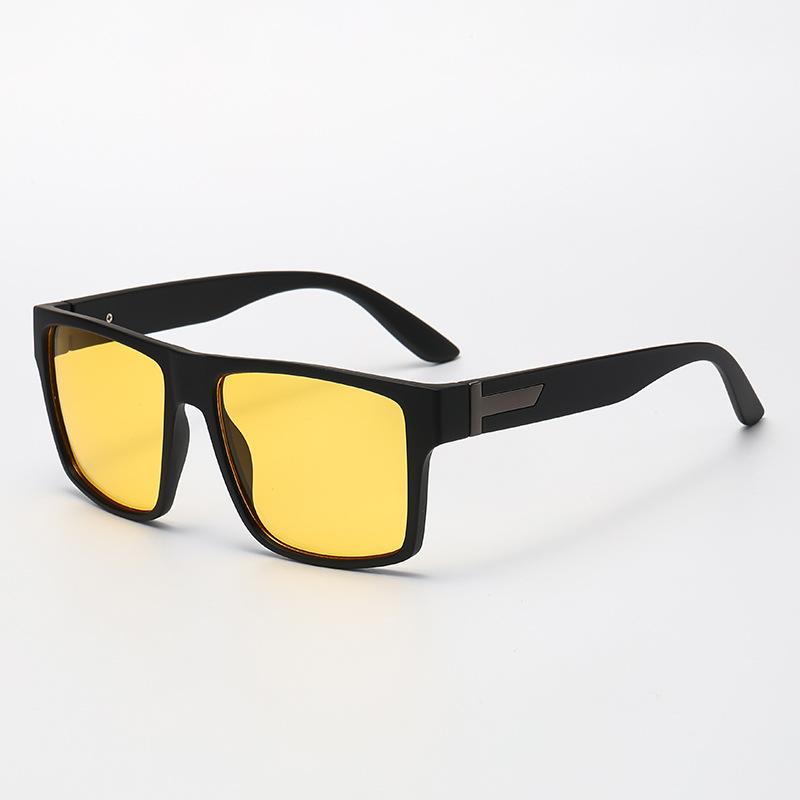 

Очки ночного видения для вождения, ночные очки с защитой от дальнего света, очки с защитой от яркого света желтого цвета для мужчин и женщин-велосипедистов 1701